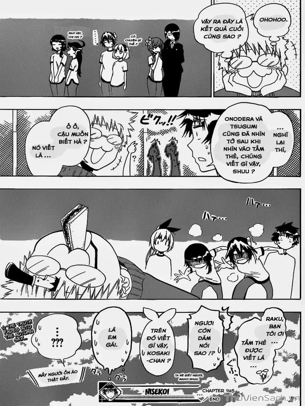 Truyện Tranh Tình Yêu Giả Tạo - Nisekoi trang 8