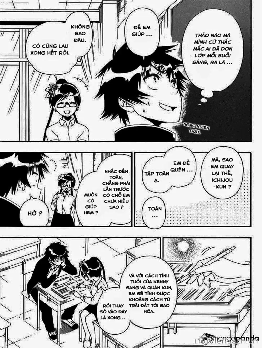 Truyện Tranh Tình Yêu Giả Tạo - Nisekoi trang 8