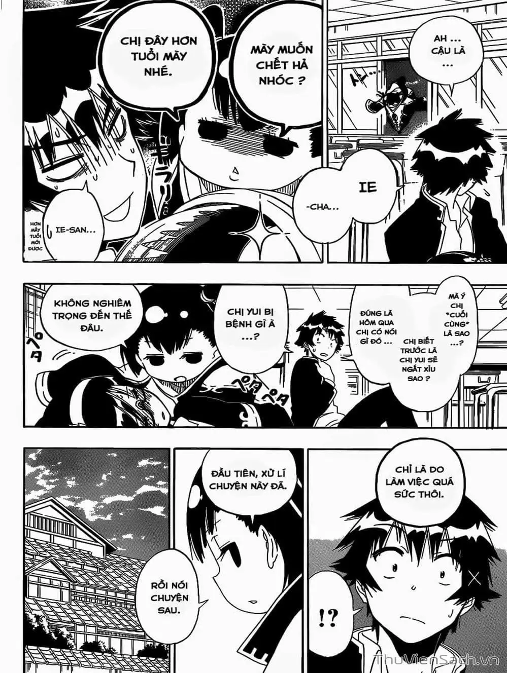 Truyện Tranh Tình Yêu Giả Tạo - Nisekoi trang 8