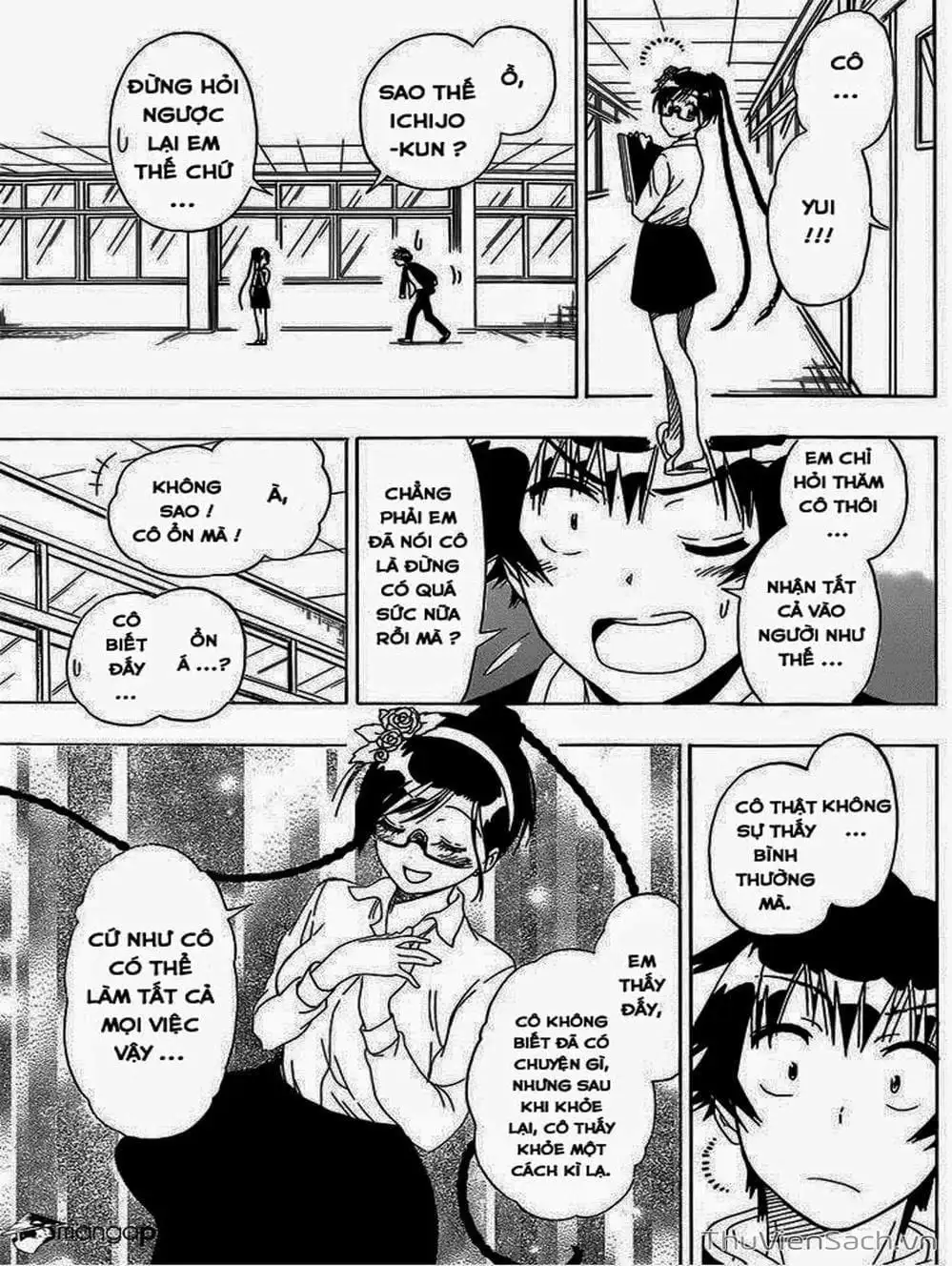 Truyện Tranh Tình Yêu Giả Tạo - Nisekoi trang 8