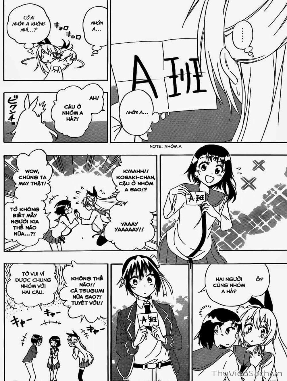 Truyện Tranh Tình Yêu Giả Tạo - Nisekoi trang 8