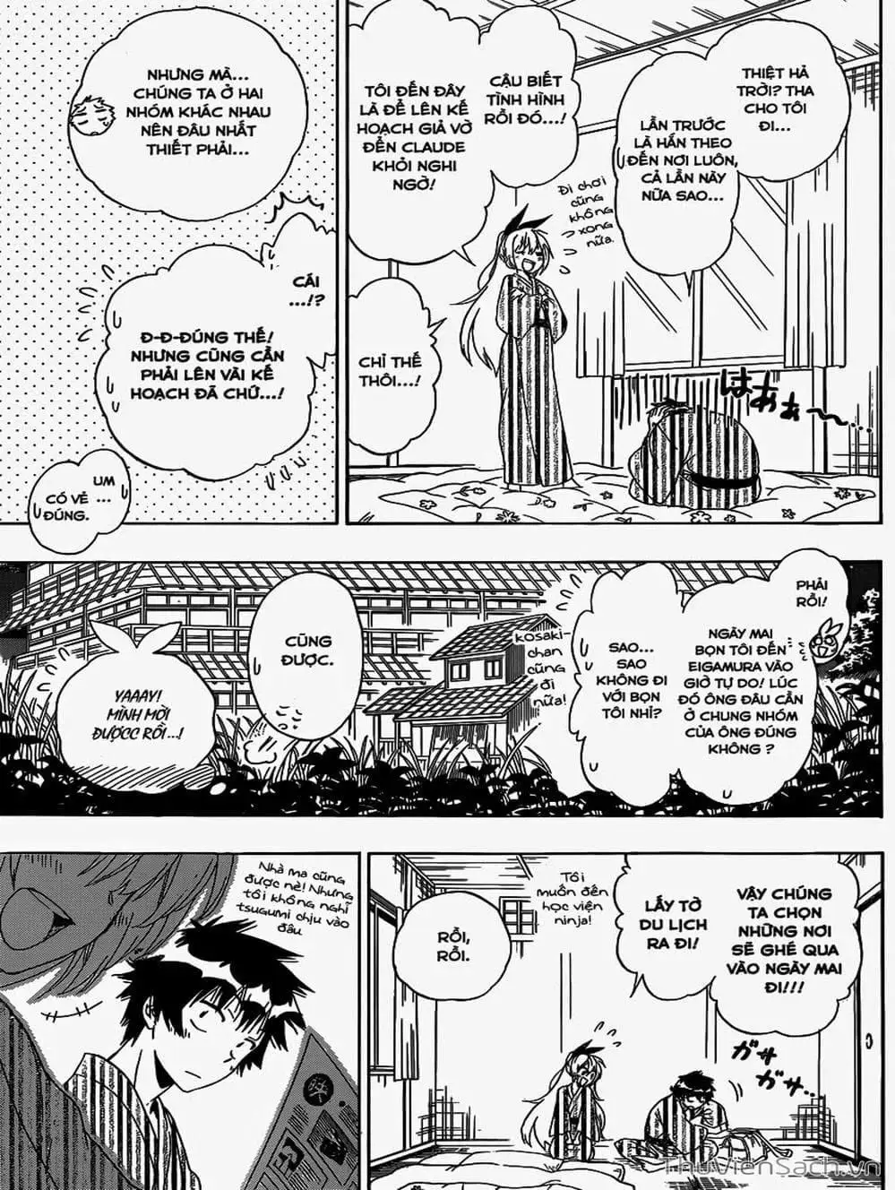 Truyện Tranh Tình Yêu Giả Tạo - Nisekoi trang 8
