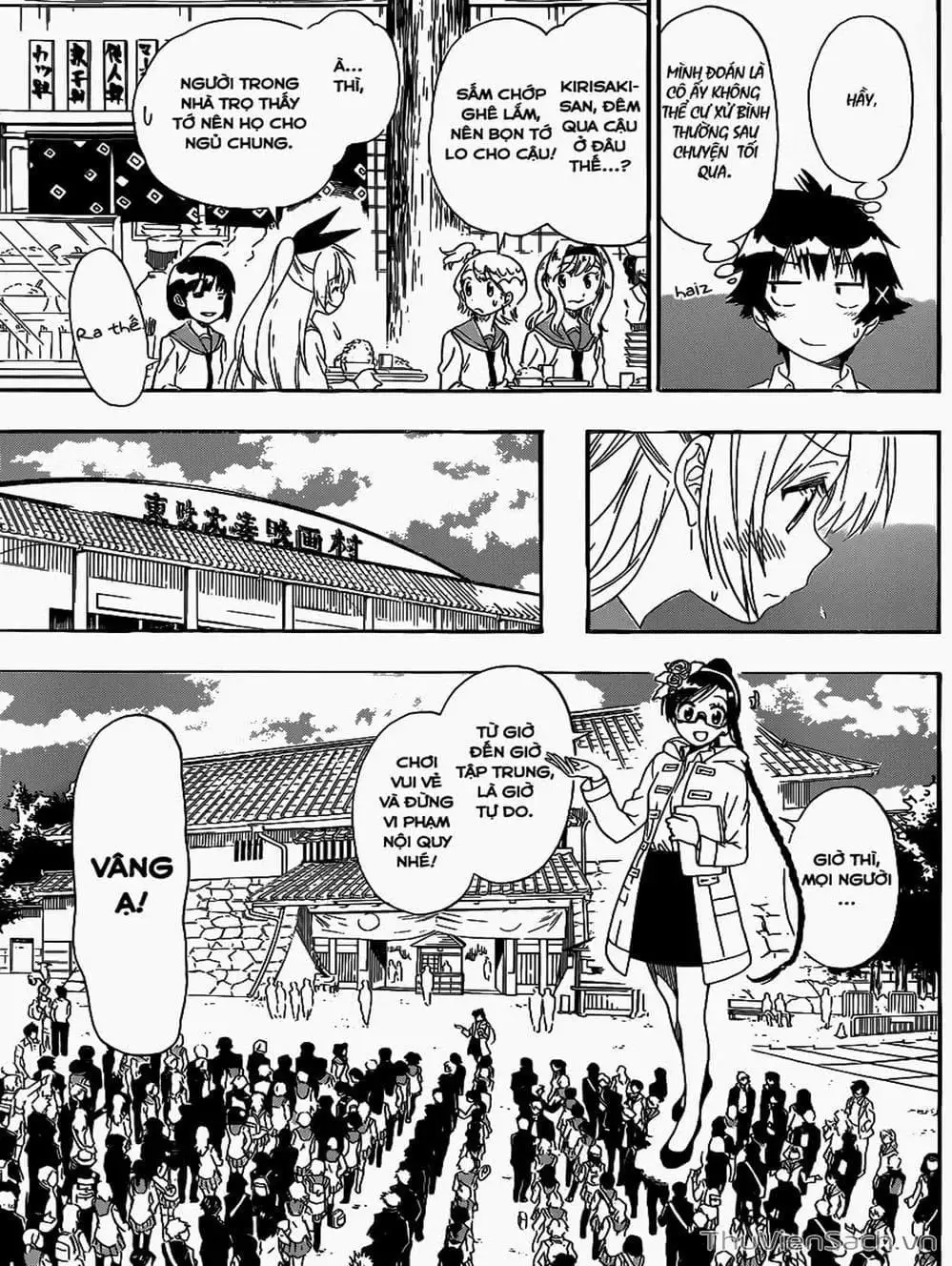 Truyện Tranh Tình Yêu Giả Tạo - Nisekoi trang 8