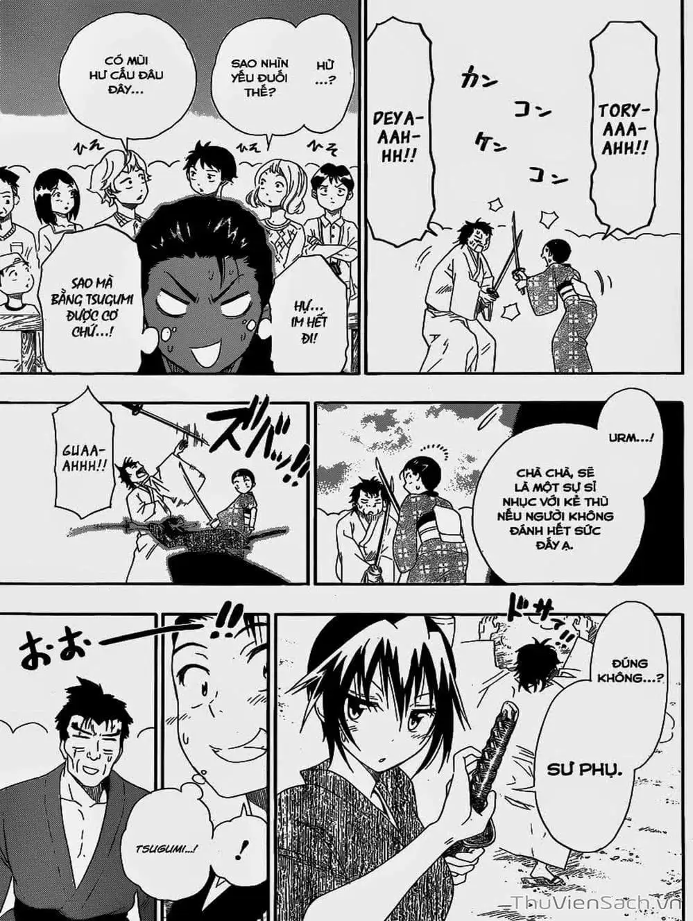 Truyện Tranh Tình Yêu Giả Tạo - Nisekoi trang 8