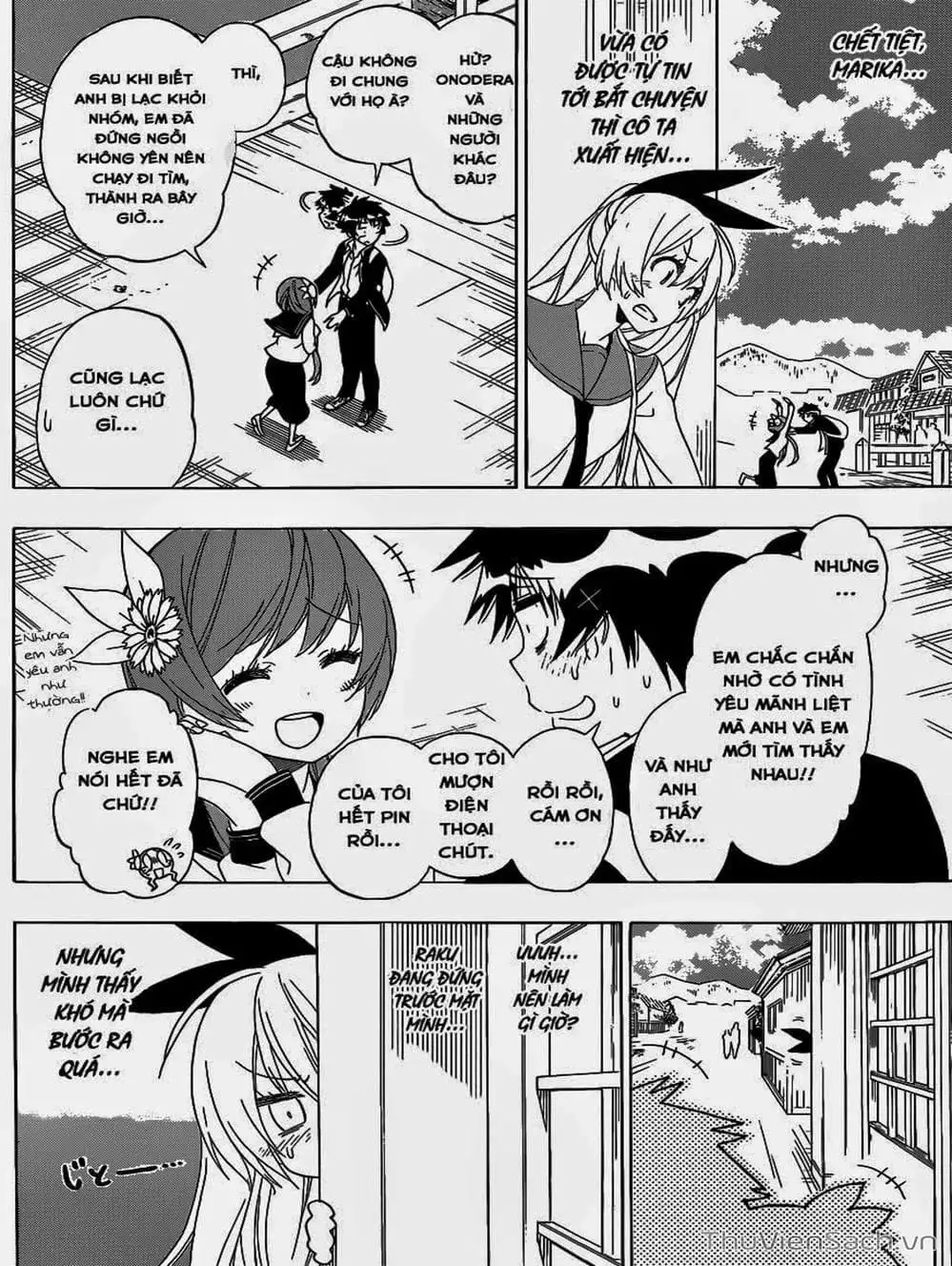 Truyện Tranh Tình Yêu Giả Tạo - Nisekoi trang 8