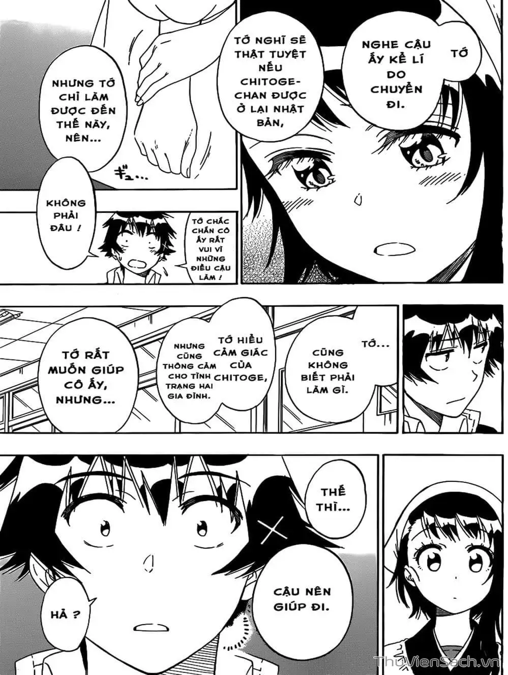 Truyện Tranh Tình Yêu Giả Tạo - Nisekoi trang 8