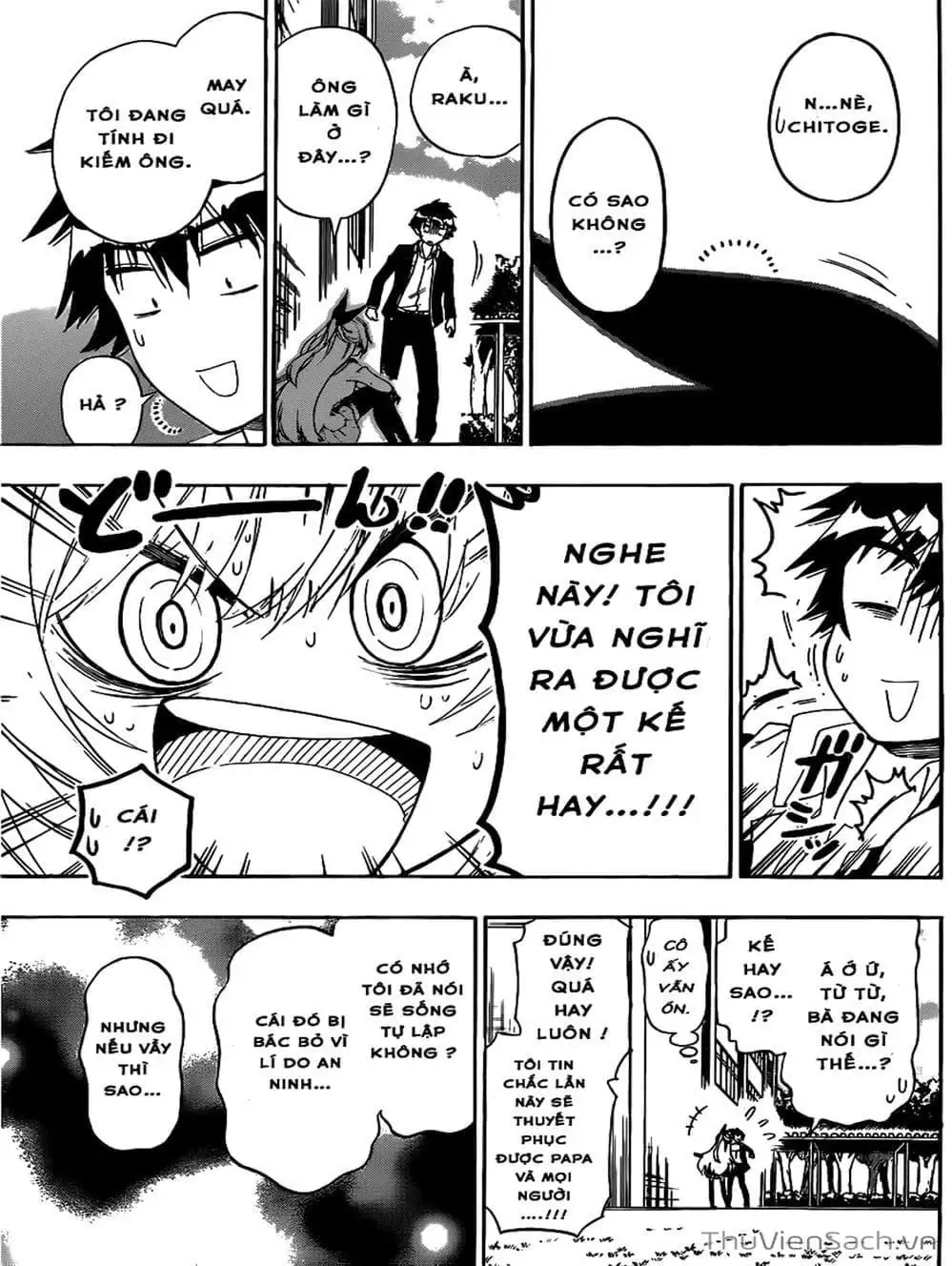 Truyện Tranh Tình Yêu Giả Tạo - Nisekoi trang 8