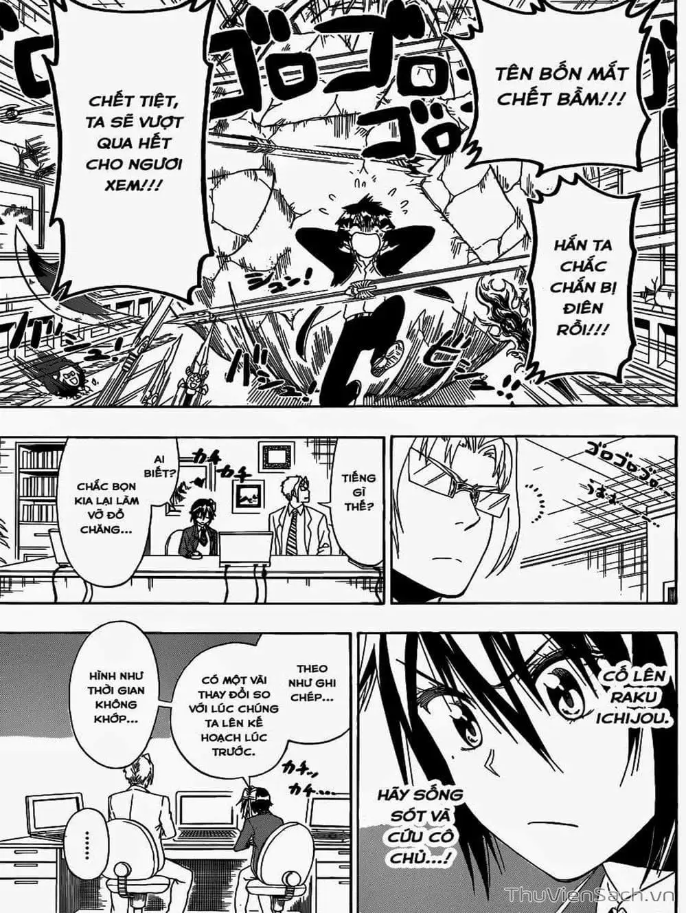 Truyện Tranh Tình Yêu Giả Tạo - Nisekoi trang 8