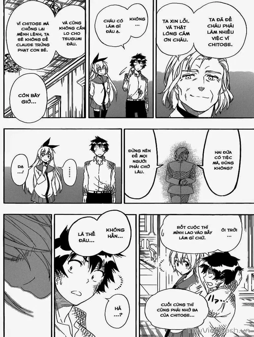Truyện Tranh Tình Yêu Giả Tạo - Nisekoi trang 8