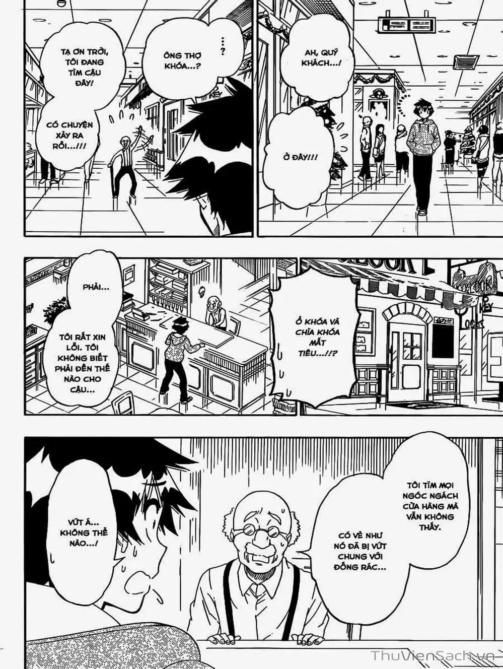 Truyện Tranh Tình Yêu Giả Tạo - Nisekoi trang 8