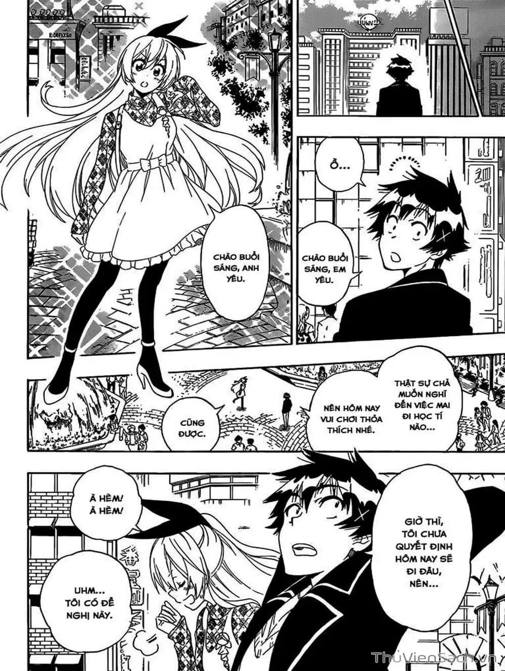 Truyện Tranh Tình Yêu Giả Tạo - Nisekoi trang 8