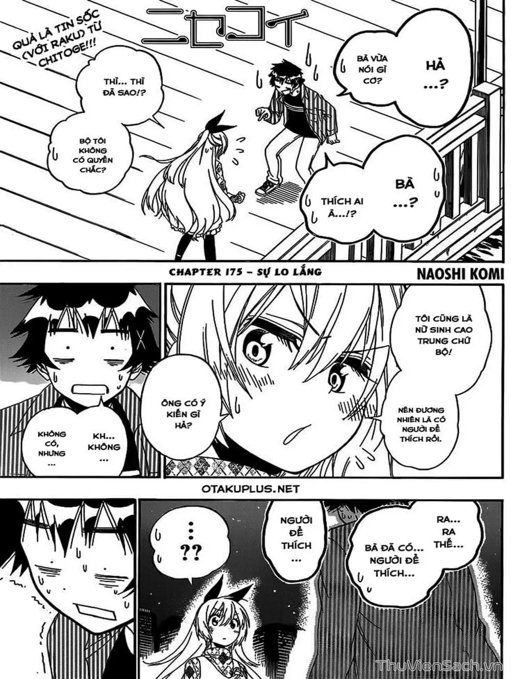 Truyện Tranh Tình Yêu Giả Tạo - Nisekoi trang 8