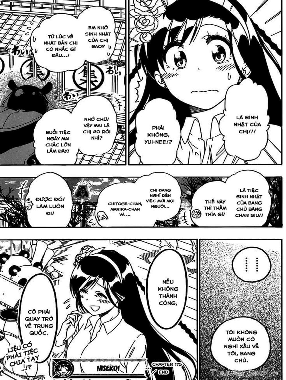 Truyện Tranh Tình Yêu Giả Tạo - Nisekoi trang 8