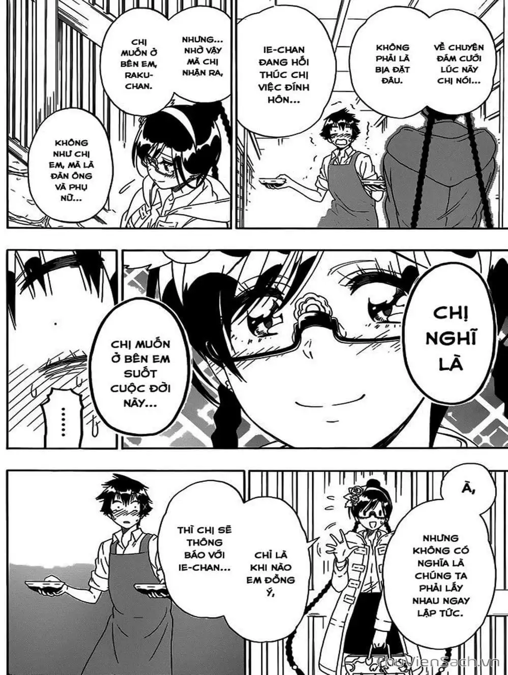 Truyện Tranh Tình Yêu Giả Tạo - Nisekoi trang 8