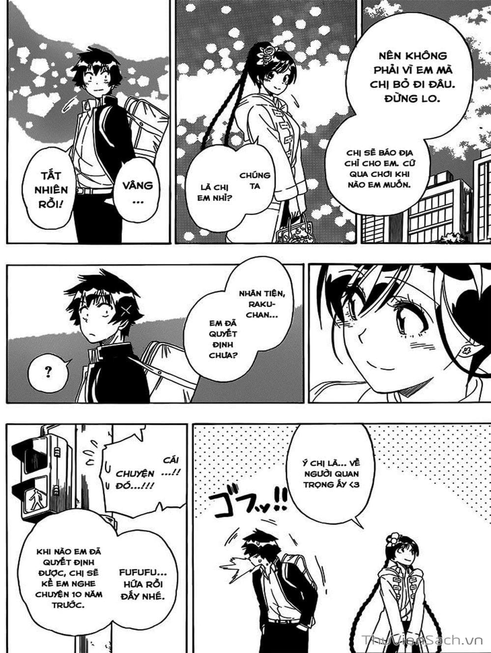 Truyện Tranh Tình Yêu Giả Tạo - Nisekoi trang 8