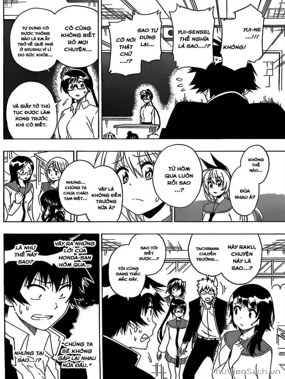 Truyện Tranh Tình Yêu Giả Tạo - Nisekoi trang 8