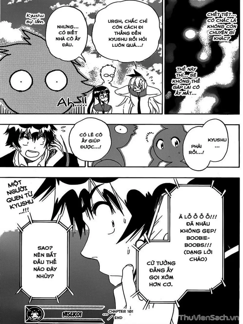 Truyện Tranh Tình Yêu Giả Tạo - Nisekoi trang 8