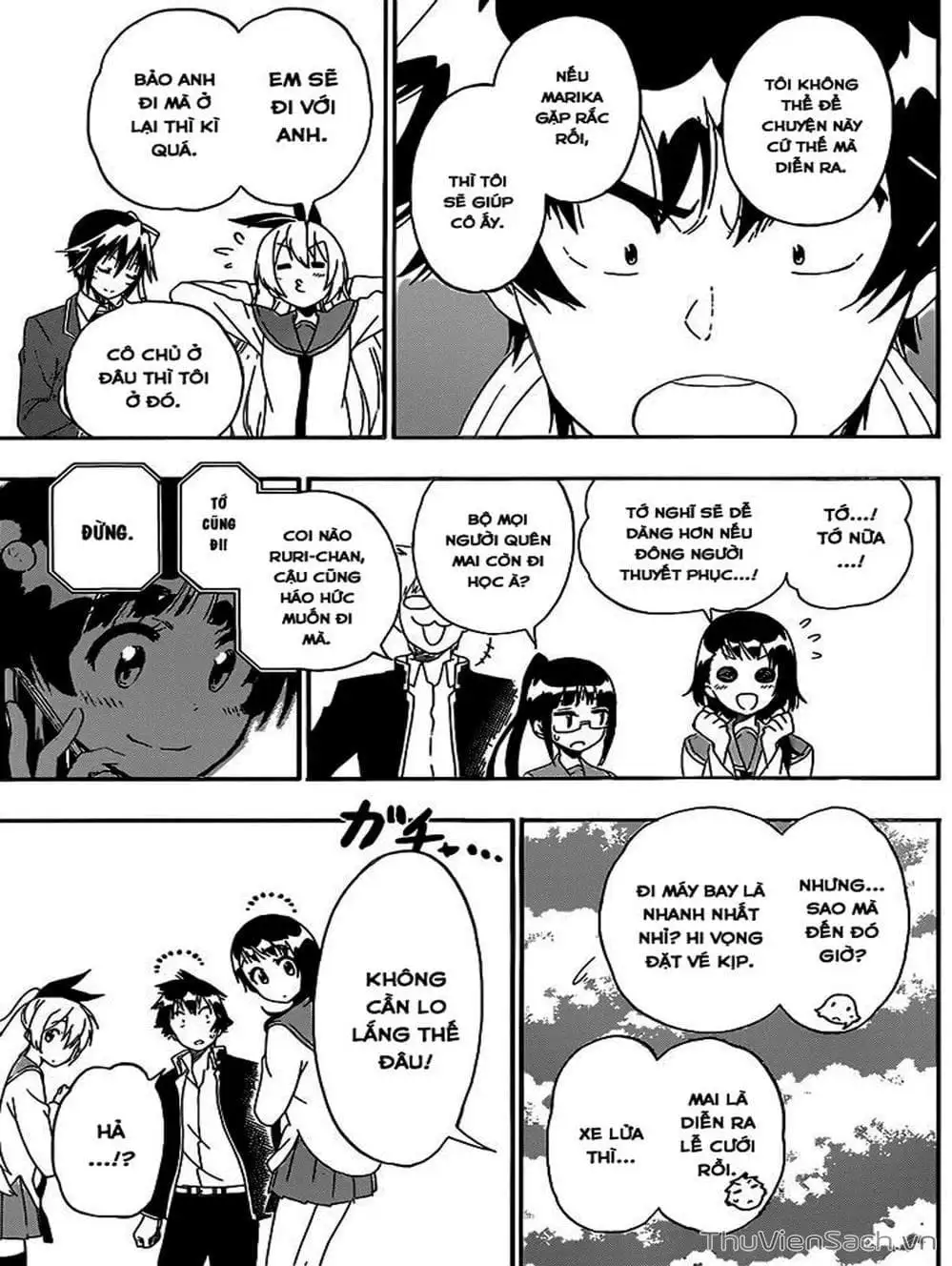 Truyện Tranh Tình Yêu Giả Tạo - Nisekoi trang 8