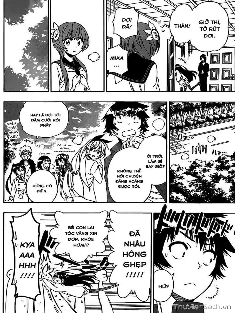 Truyện Tranh Tình Yêu Giả Tạo - Nisekoi trang 8