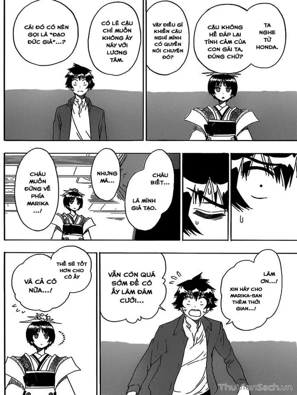 Truyện Tranh Tình Yêu Giả Tạo - Nisekoi trang 8