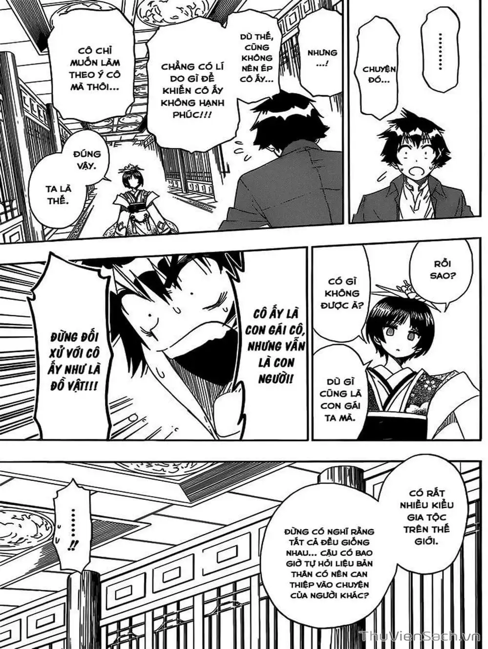 Truyện Tranh Tình Yêu Giả Tạo - Nisekoi trang 8