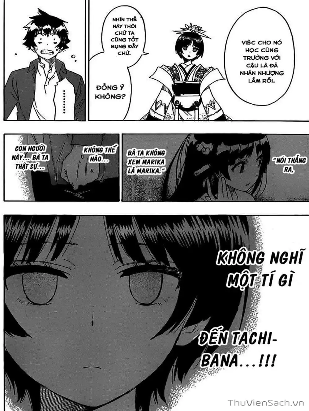 Truyện Tranh Tình Yêu Giả Tạo - Nisekoi trang 8