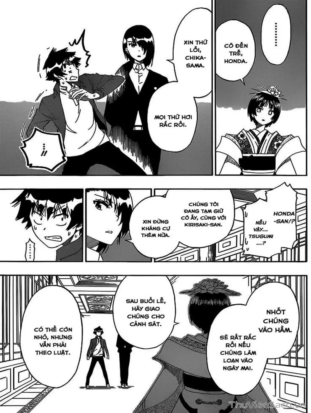 Truyện Tranh Tình Yêu Giả Tạo - Nisekoi trang 8