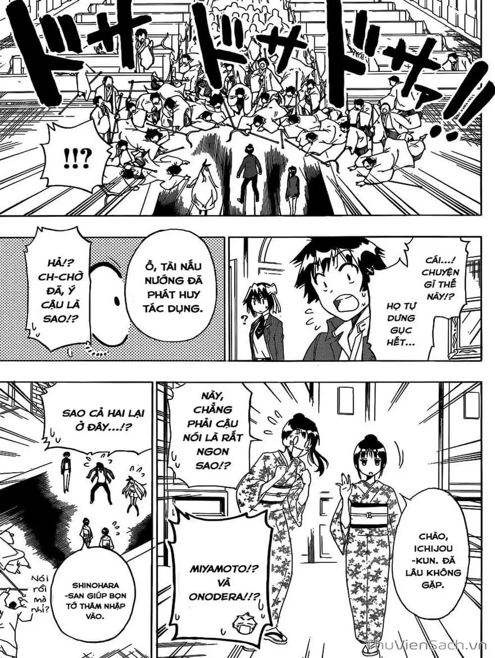 Truyện Tranh Tình Yêu Giả Tạo - Nisekoi trang 8