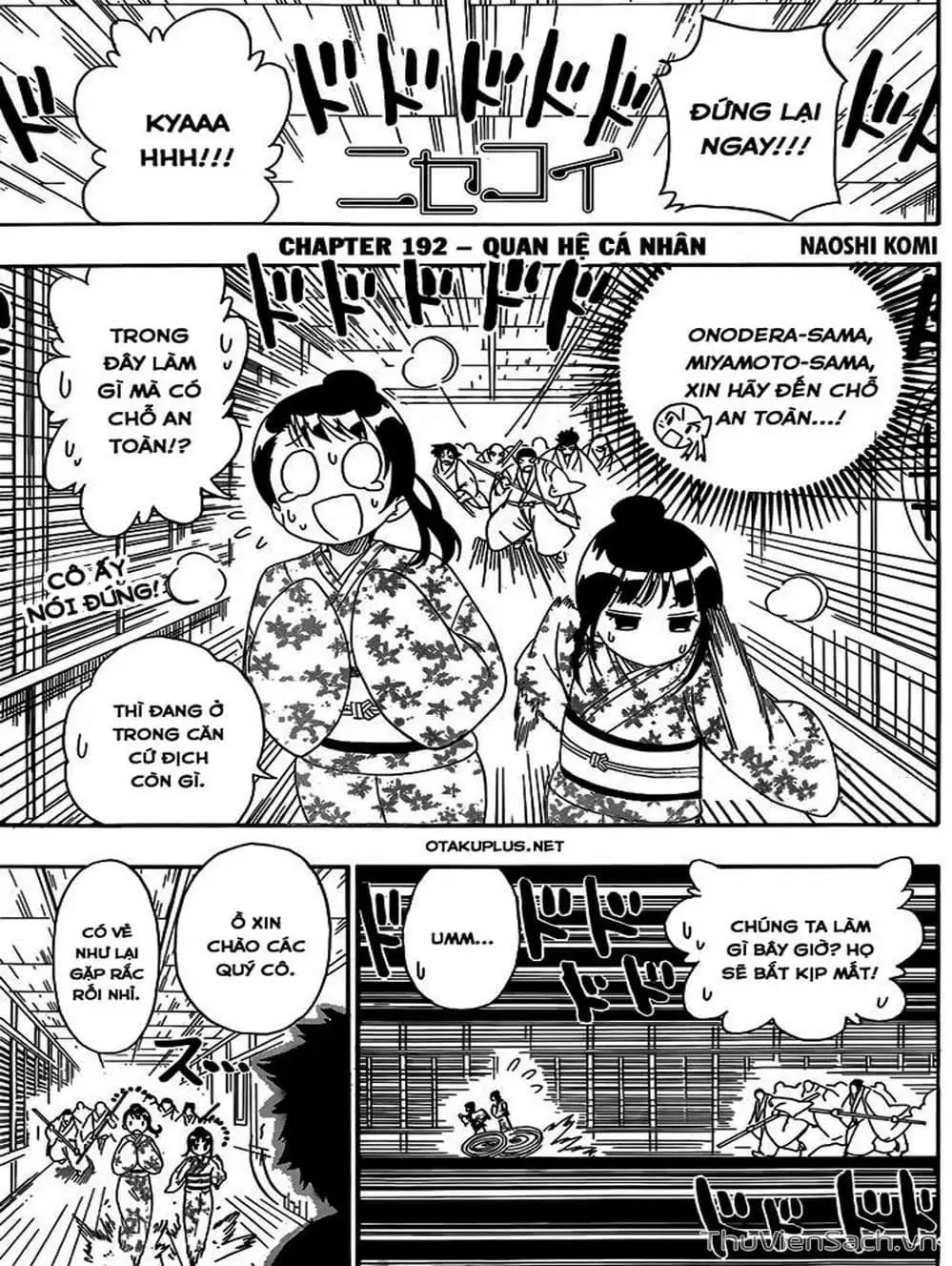 Truyện Tranh Tình Yêu Giả Tạo - Nisekoi trang 8