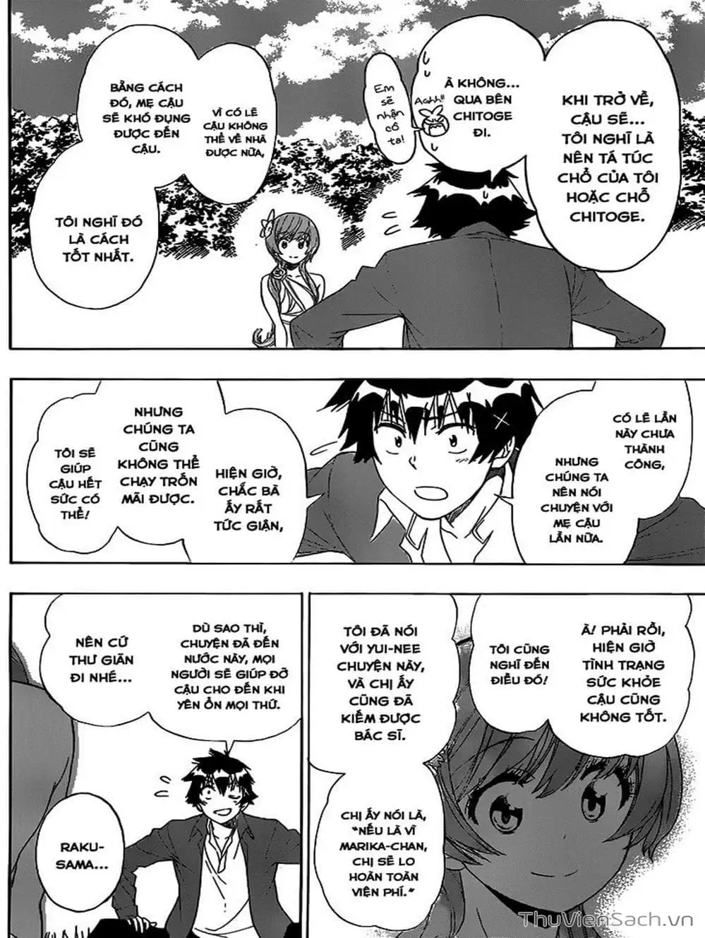 Truyện Tranh Tình Yêu Giả Tạo - Nisekoi trang 8