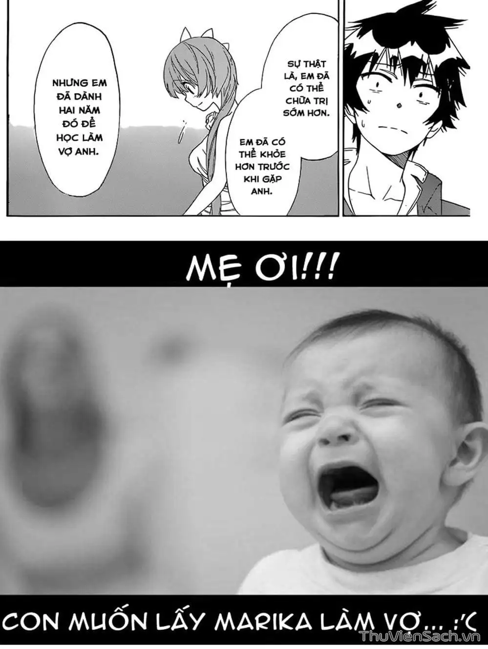 Truyện Tranh Tình Yêu Giả Tạo - Nisekoi trang 8