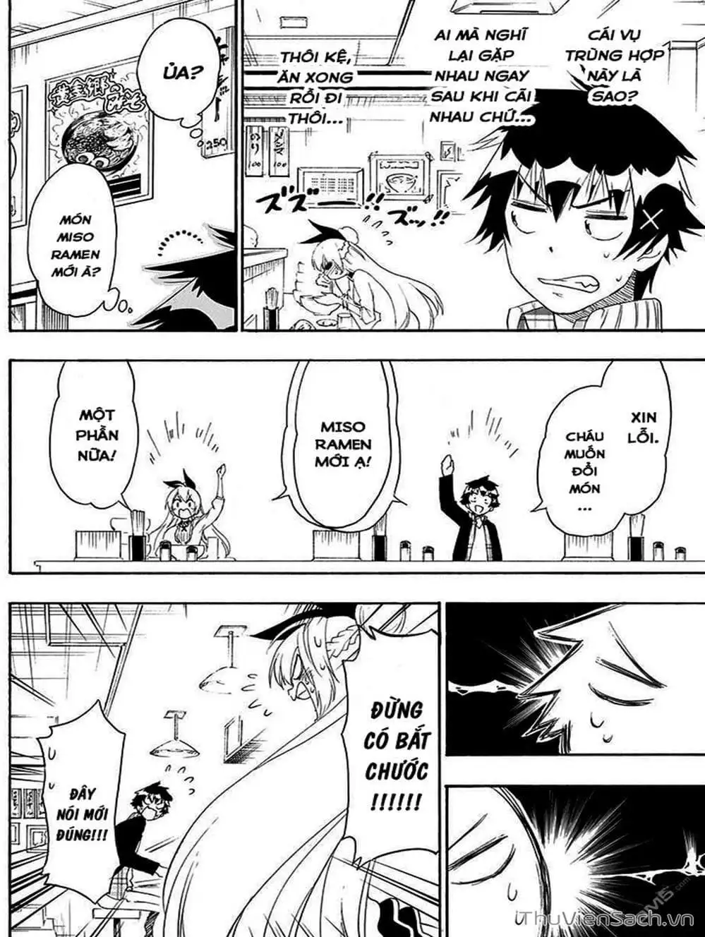 Truyện Tranh Tình Yêu Giả Tạo - Nisekoi trang 8