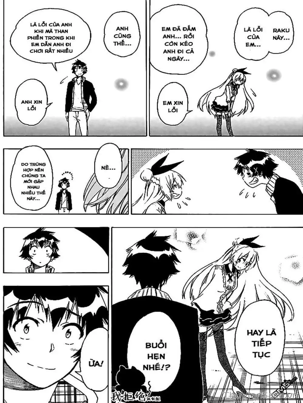 Truyện Tranh Tình Yêu Giả Tạo - Nisekoi trang 8