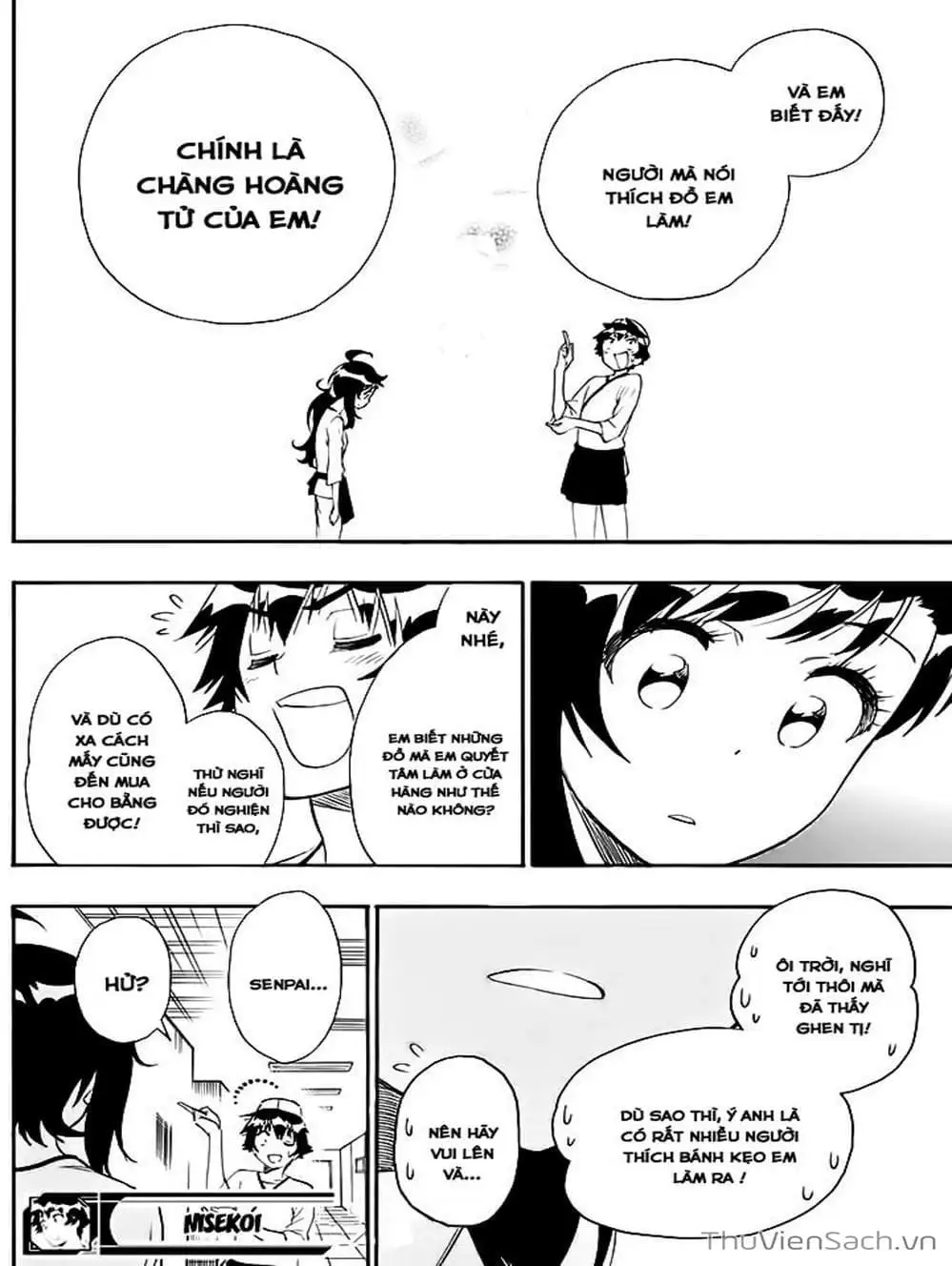 Truyện Tranh Tình Yêu Giả Tạo - Nisekoi trang 8