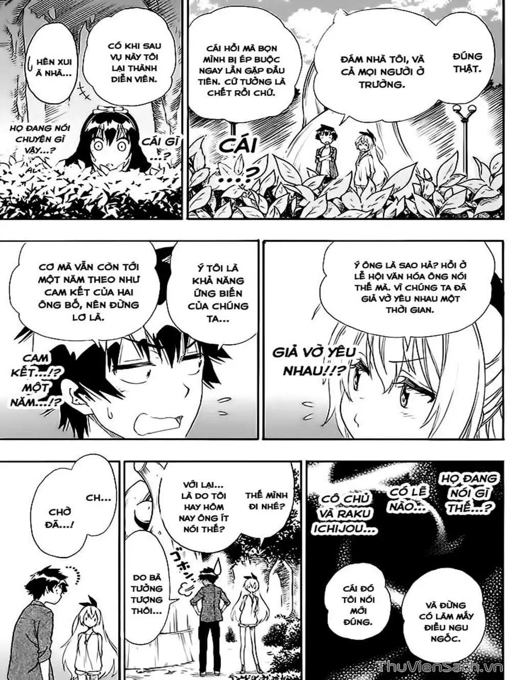 Truyện Tranh Tình Yêu Giả Tạo - Nisekoi trang 8