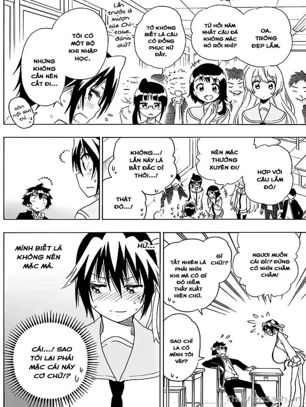 Truyện Tranh Tình Yêu Giả Tạo - Nisekoi trang 8