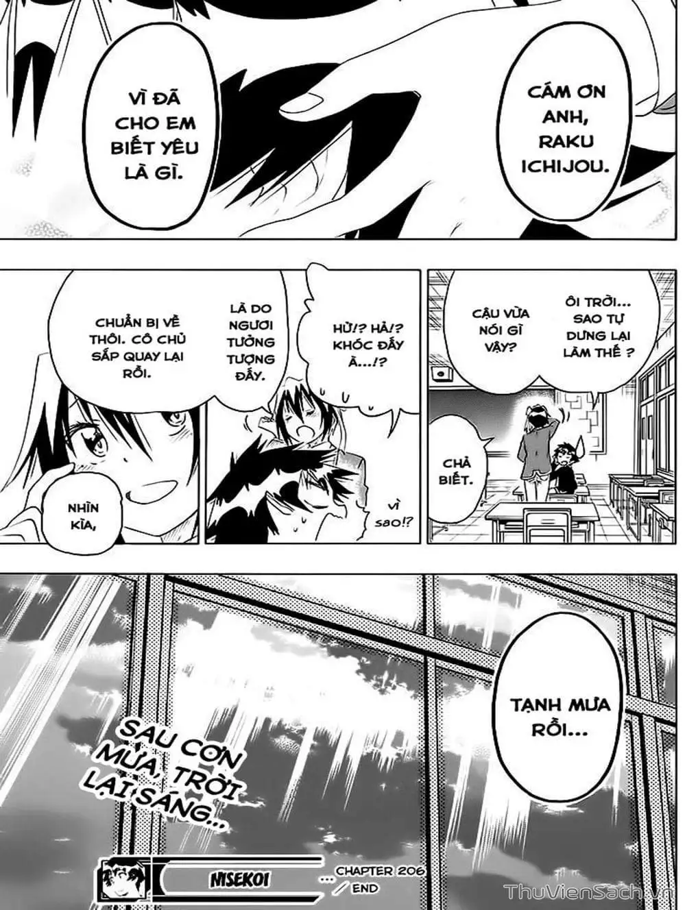 Truyện Tranh Tình Yêu Giả Tạo - Nisekoi trang 8