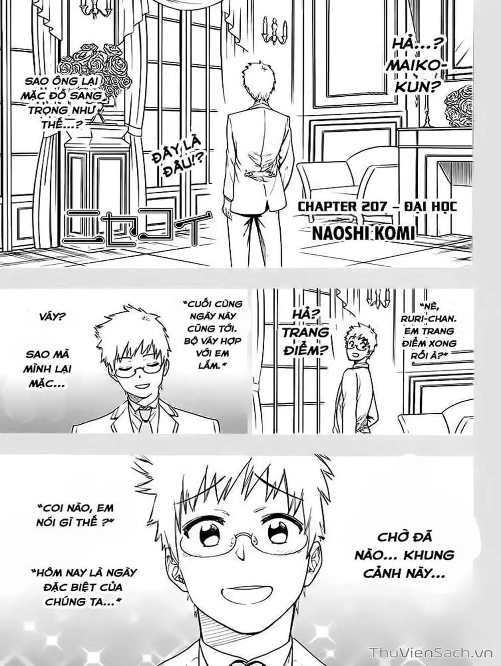 Truyện Tranh Tình Yêu Giả Tạo - Nisekoi trang 8