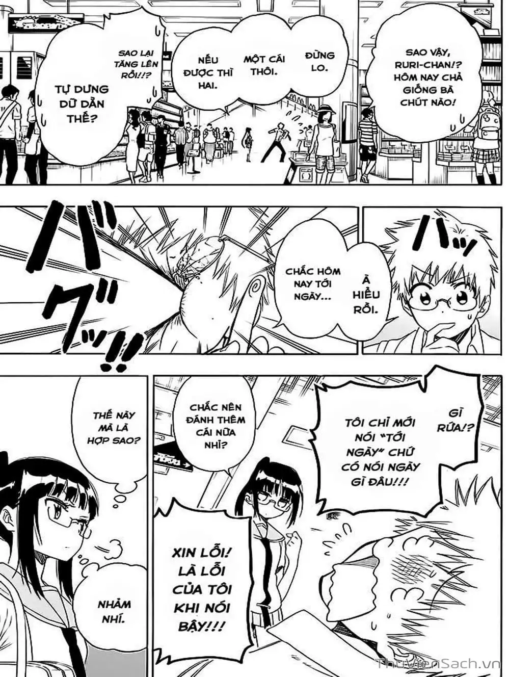 Truyện Tranh Tình Yêu Giả Tạo - Nisekoi trang 8