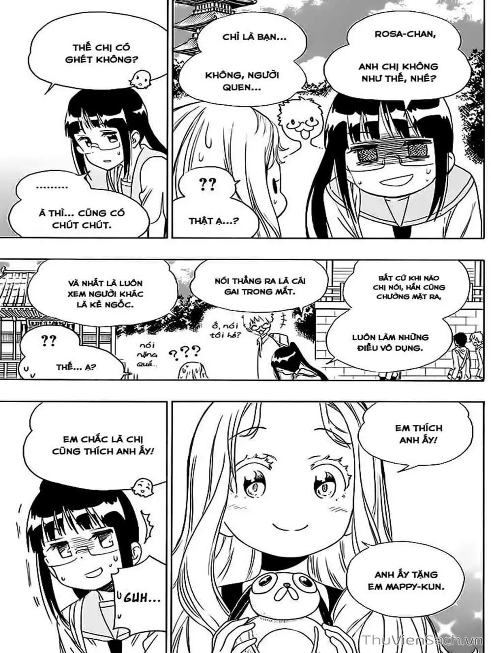 Truyện Tranh Tình Yêu Giả Tạo - Nisekoi trang 8