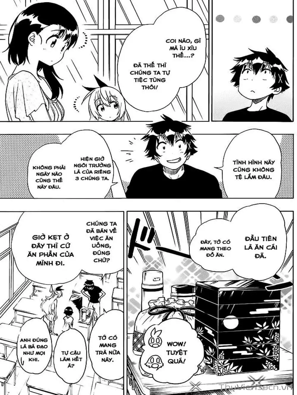 Truyện Tranh Tình Yêu Giả Tạo - Nisekoi trang 8