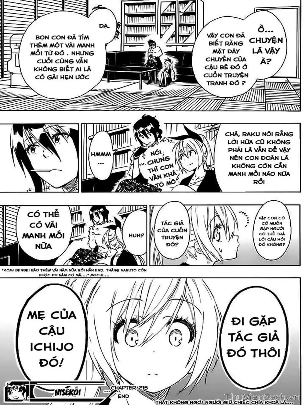 Truyện Tranh Tình Yêu Giả Tạo - Nisekoi trang 8