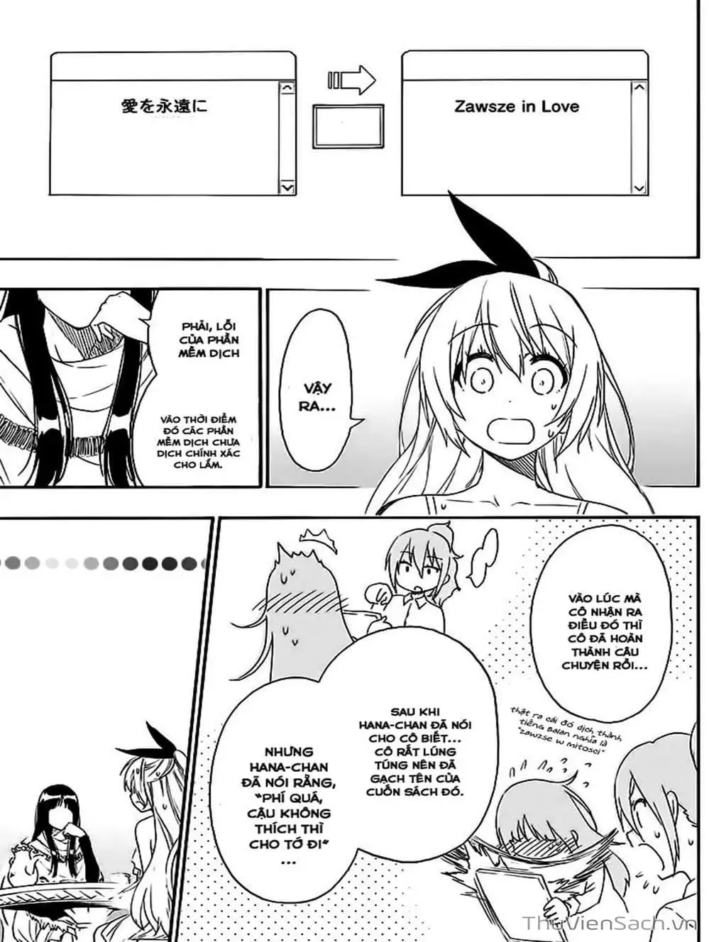 Truyện Tranh Tình Yêu Giả Tạo - Nisekoi trang 8