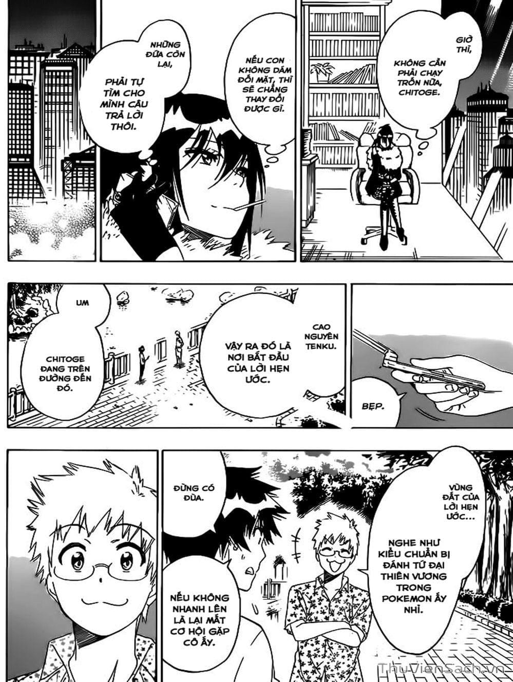 Truyện Tranh Tình Yêu Giả Tạo - Nisekoi trang 8