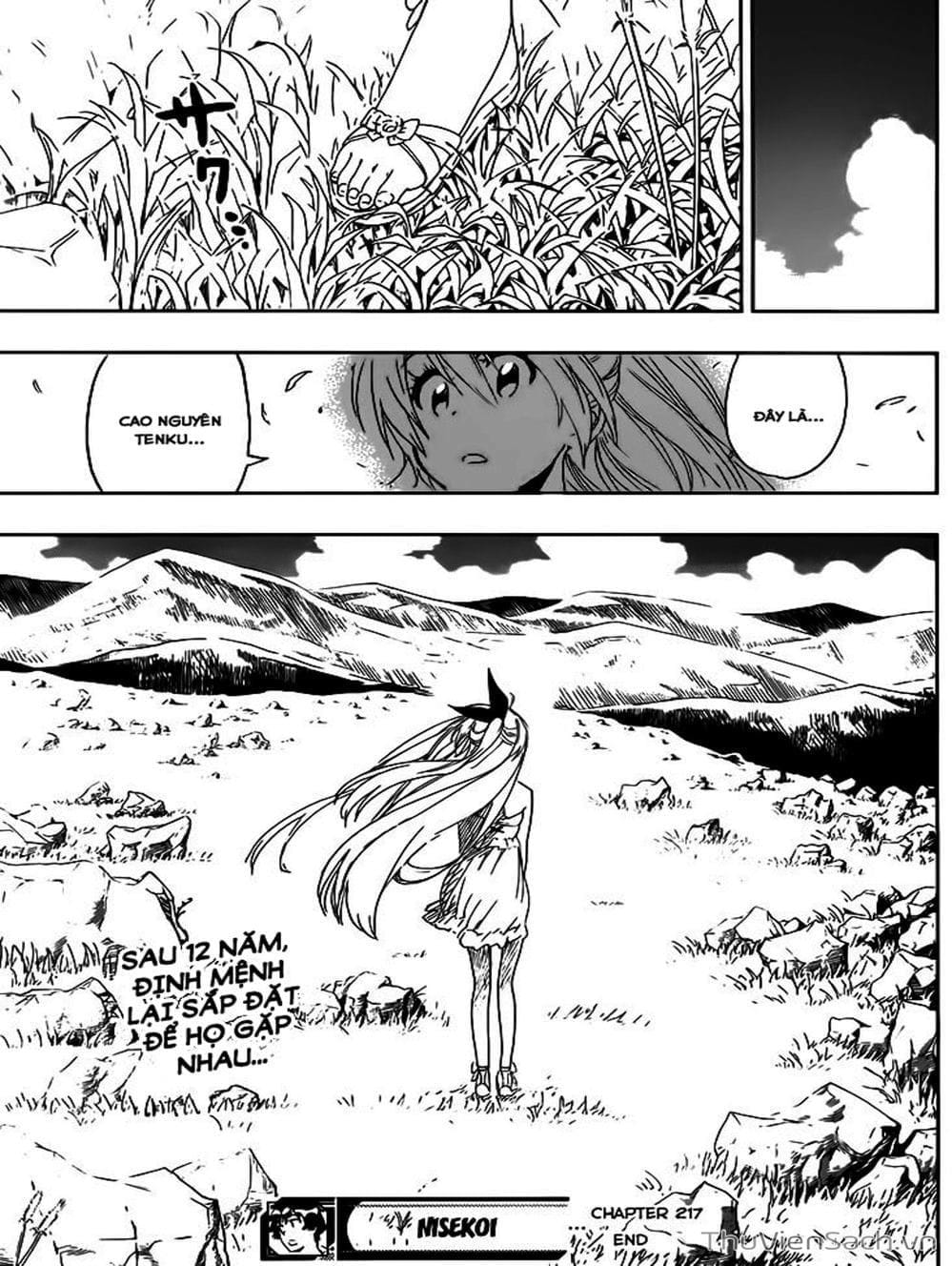 Truyện Tranh Tình Yêu Giả Tạo - Nisekoi trang 8