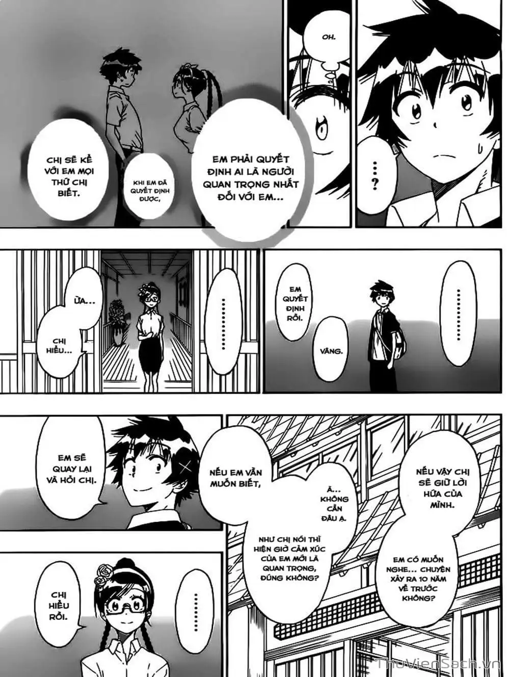 Truyện Tranh Tình Yêu Giả Tạo - Nisekoi trang 8