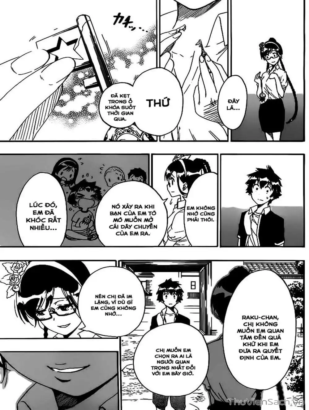 Truyện Tranh Tình Yêu Giả Tạo - Nisekoi trang 8