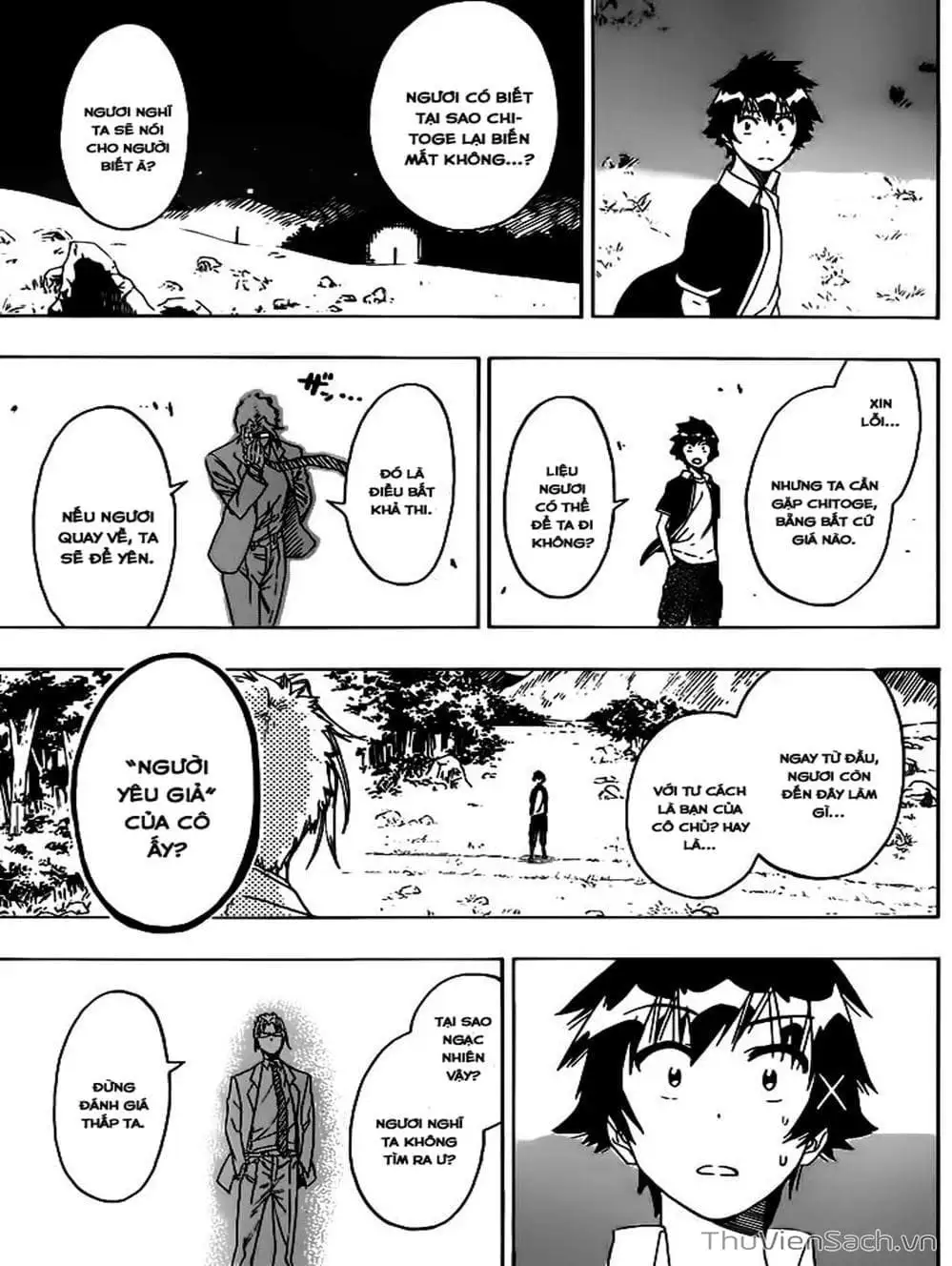 Truyện Tranh Tình Yêu Giả Tạo - Nisekoi trang 8