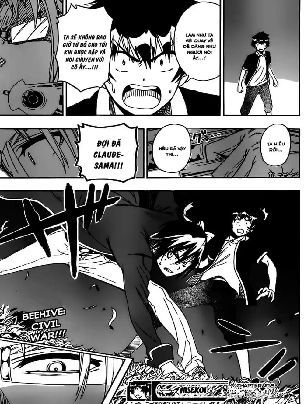 Truyện Tranh Tình Yêu Giả Tạo - Nisekoi trang 8