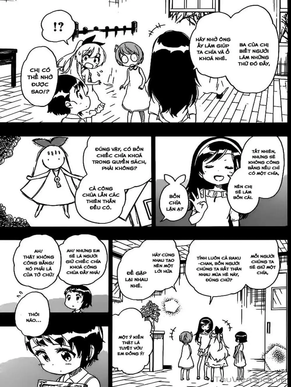 Truyện Tranh Tình Yêu Giả Tạo - Nisekoi trang 8